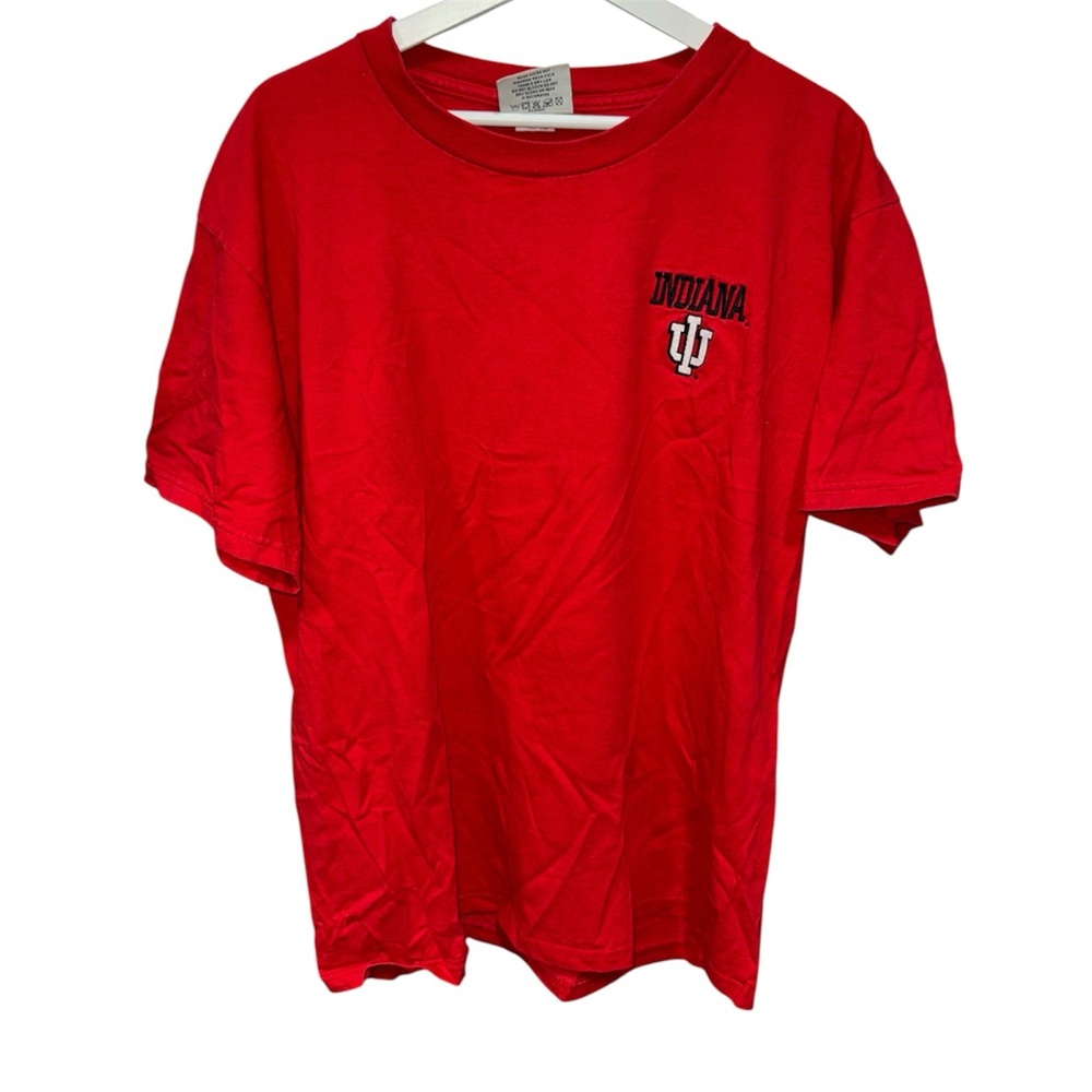 Lee Sport Indiana University Red T-Shirt Vintage Large